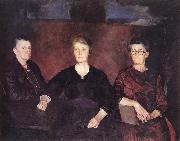 Charles Hawthorne Three Women of Provincetown oil painting reproduction